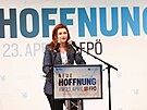 Nadje. Vedoucí kandidátky Svobodné strany Rakouska (FPÖ) Marlene Svazková...