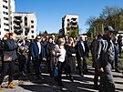 Slovenská prezidentka Zuzana �aputová a �eský prezident Petr Pavel p�i náv�t�v�...
