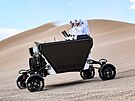 Testy roveru FLEX v pouti v Kalifornii