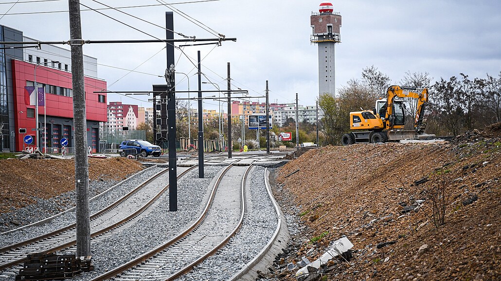 Prodlou�ení tramvajové trat� z pra�ských Mod�an na Libu�. Nový úsek se otev�e...