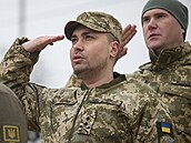 Šéf ukrajinské armádní rozvědky Kyrylo Budanov (24. února 2023)