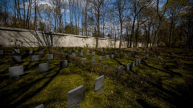 blick hbitov v Praze (19. dubna 2023)