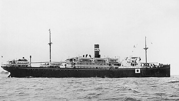 Lo Montevideo Maru na snmku z roku 1941.