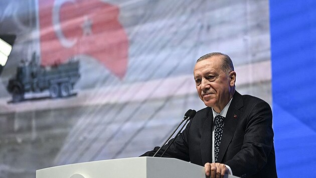 Tureck prezident Recep Tayyip Erdogan (25. dubna 2023)
