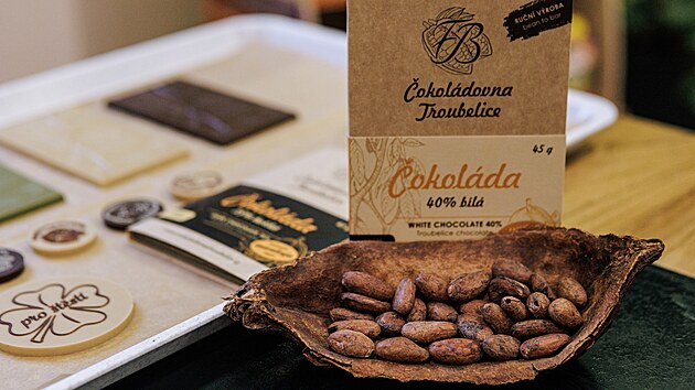 Troubelick okoldy maj podl kakaa od tyiceti a po sto procent. Zkladem jsou kakaov boby z pvodnch nelechtnch odrd kakaovnk.