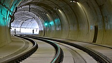 Za brnnské metro se dosud oznaovaly dva zhruba plkilometrové tramvajové tunely. Na snímku ten v aboveské ulici.