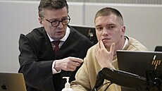 Bývalý příslušník ruské žoldnéřské Wagnerovy skupiny Andrej Medveděv u soudu v...