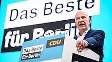 Primátorem Berlína se stane konzervativec Kai Wegner. (24. dubna 2023)
