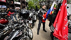 Ruský motorkáský klub Noní vlci, který má úzké vazby na ruského prezidenta...
