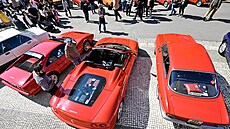 �ty�iadvacáté setkání italských automobil�, 22. dubna 2023, Pod�brady.