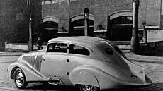 První eskoslovenský automobil s aerodynamickou karosérií byl Wikov 35 Kapka...