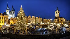 Andlé na Staromstském námstí a ocenní výzdoby m tí, íká Eva...