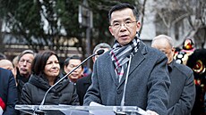 Čínský velvyslanec ve Francii Lu Ša-jie. (1. února 2020)
