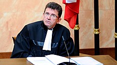 Konící ústavní soudce Jaroslav Fenyk. (29. kvtna 2013)