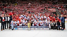 Mistři Tipsport extraligy 2022/2023 - HC Oceláři Třinec.