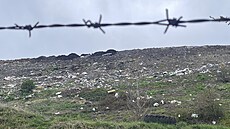 Skládka v Benátkách nad Jizerou spole�nosti AVE CZ (13. dubna 2023)