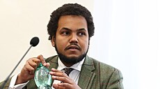 Pokra�uje soud s Dominikem Ferim. (27. dubna 2023)