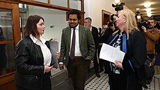 Dominik Feri u soudu. (27. dubna 2023)