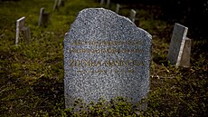 Hrob Zdeky Maínové na áblickém hbitov (19. dubna 2023)