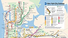Metro v New Yorku tvoí páte mstské hromadné dopravy ve mst. Jako jeden z...