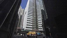 Výková budova na Water Street ve finanní tvrti newyorského Manhattanu, která...