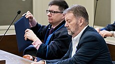 Výpov obalovaného Michala Káníka si k plzeskému okresnímu soudu piel...