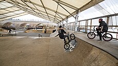 Mystic Skatepark na praském ostrov tvanice. (18. 4. 2023)
