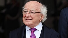 Irský prezident Michael D. Higgins (6. dubna 2022)
