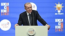 Turecký prezident Recep Tayyip Erdogan (25. dubna 2023)