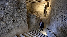Dlníci obnovili i gotická sklepení purkrabství.  (21. dubna 2023)