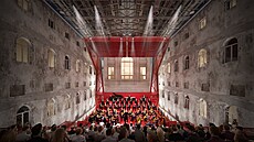 Unikátní koncertní sál ve zrekonstruovaných Císaských lázních v Karlových...