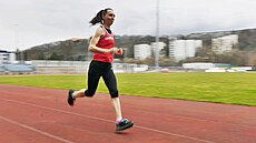 Lenka Berrouche, b�kyn� na ultra dlouhých tratí.