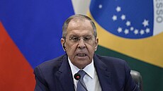 Ruský ministr zahraničí Sergej Lavrov během návštěvy Brazílie (17. dubna 2023)