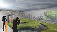 Do chystané expozice Krkonoského muzea se vrátí model horského potoka.