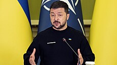 Ukrajinsk prezident Volodymyr Zelenskyj v Kyjev (20. dubna 2023)