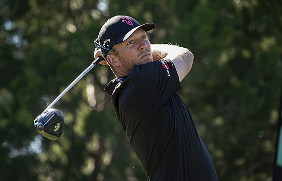 Americký golfista Talor Gooch na turnaji série LIV