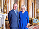 Britsk krl Karel III. a krlovna cho Camilla (na snmku z bezna 2023)