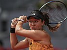 Jessica Pegulaová na turnaji v Madridu.