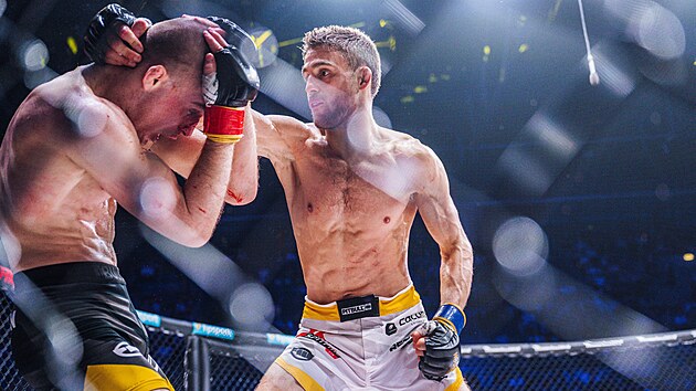 Niko Samsonidze byl mimo MMA dva roky kvli hrozivmu zrann nohy. Te se vrtil, v Oktagonu porazil Slovka Romana Pauluse.