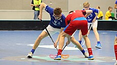 Momentka z utkání o bronz mezi Finskem a �eskem.