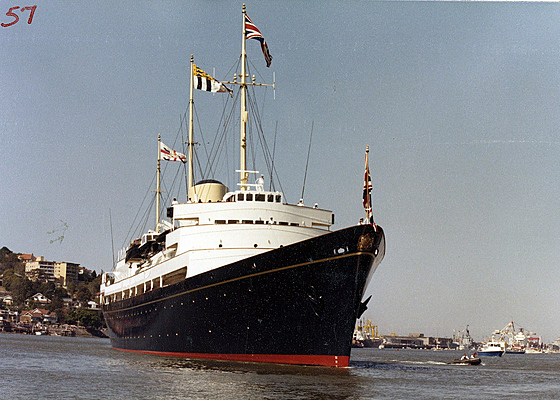 HMY Britannia v Austrálii, jaro 1982