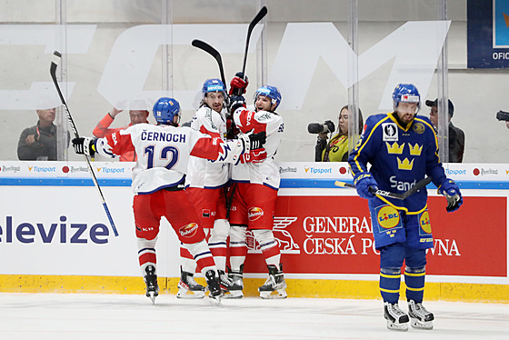 etí hokejisté porazili védsko 4:3.