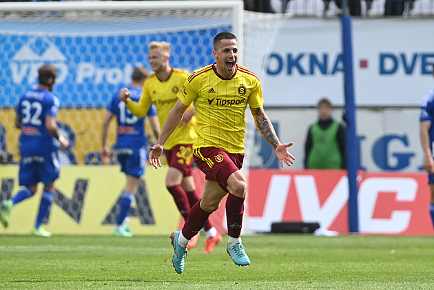 Olomouc - Sparta 0:1, rozhodl Minčev v první půli, domácí se do šance nedostali