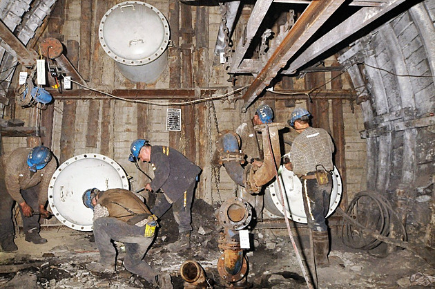 OKD a Diamo přerušily v rámci útlumu těžby podzemní spojení mezi šachtami