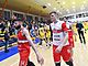 Pardubit basketbalist opoutj bez podn rukou palubovku v st nad Labem.