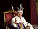 Britsk krl Karel III. na oficilnm portrtu po korunovaci (Londn, 6. kvtna...