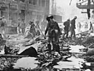 Následky japonského bombardování anghaje (záí 1937)