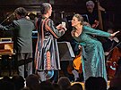 Cecilia Bartoliová na koncert v praském Obecním dom