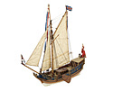 Model první britské královské jachty Mary