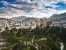 Quito je jedním z nejvýe poloených hlavních mst na svt. (20. února 2012)